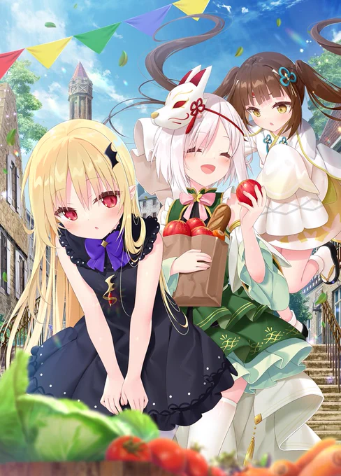 みんなでお買い物🍎 
