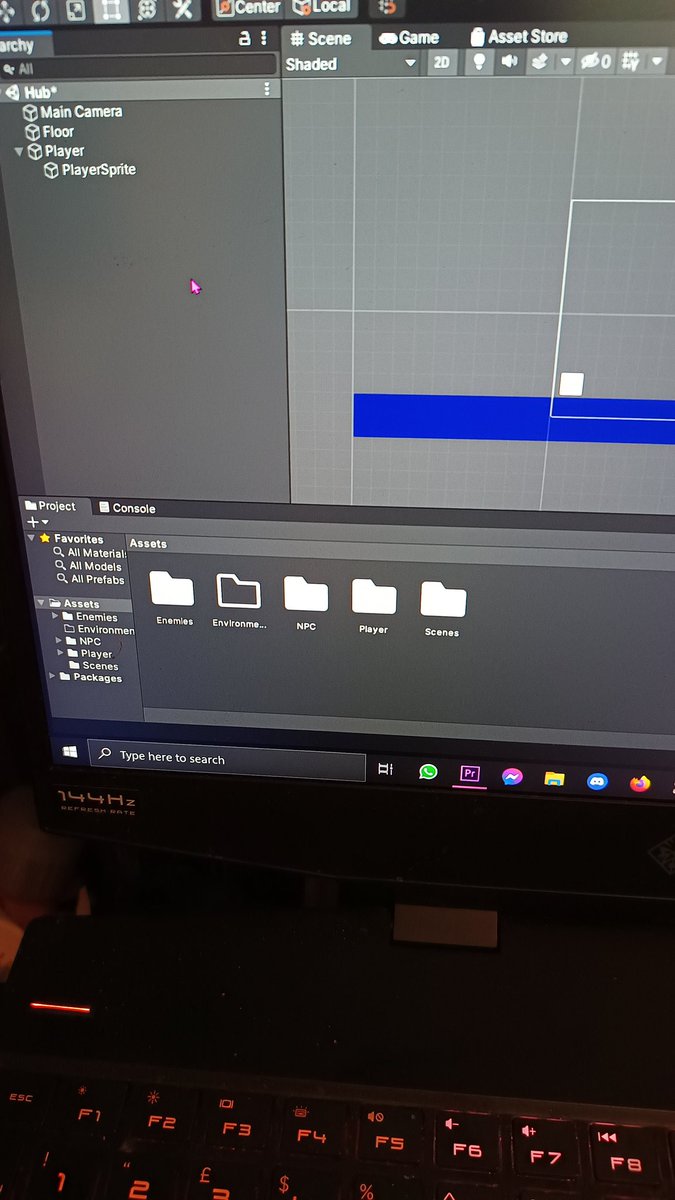 ex0_88's tweet photo. Starting my project again. First things first naming/sorting folders. Thought I'd give it another go. #indiedev #gamedevelopment #unity3d #2dplatformer #gamedesign https://t.co/jXLygDhEHi