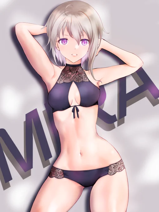 夜露のお腹が上手く塗れたと思うので
未羅の肌をイチから塗り直したん。
#アリスギアお絵かき 