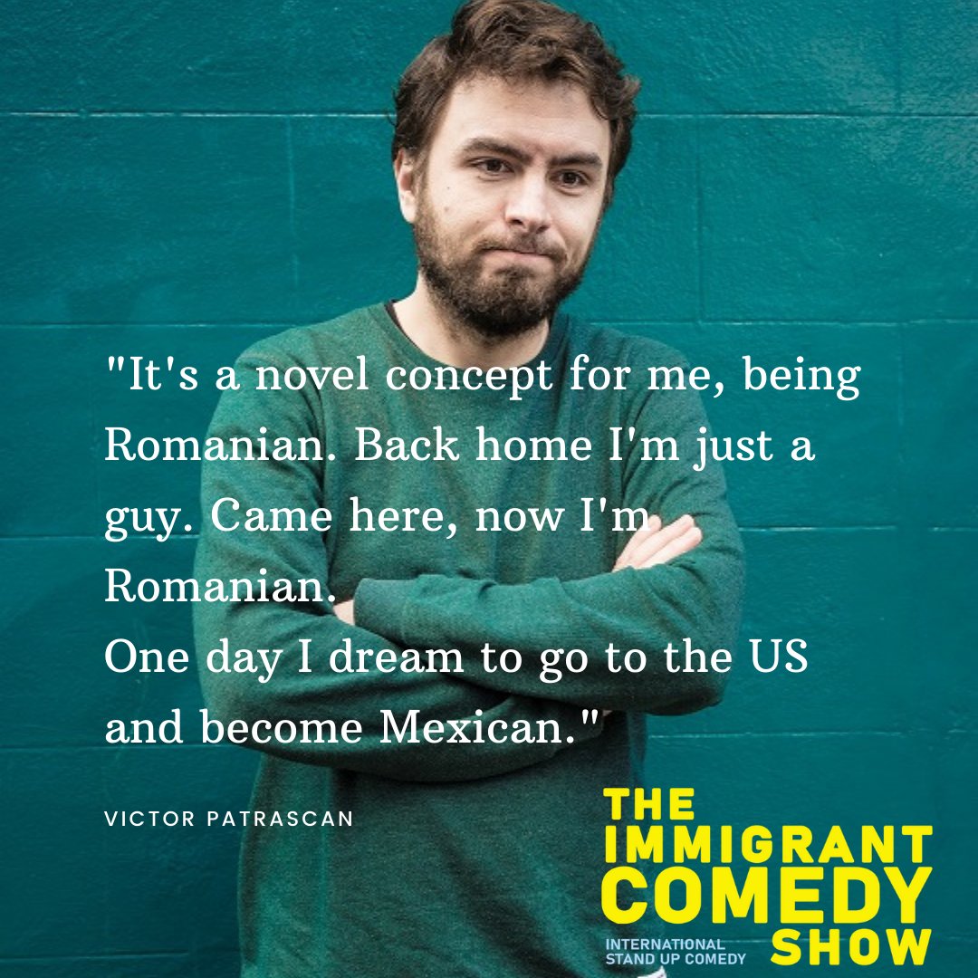 The one and only Victor Patrascan joins us on the 24th of April at Camden Comedy club.
#comedian #londonevents