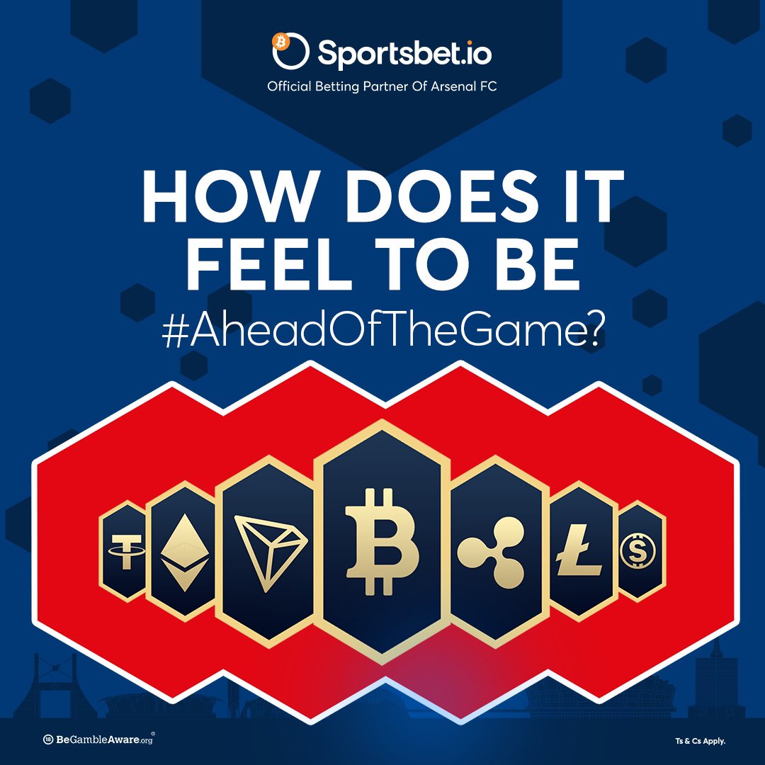 XBrianDennis's tweet photo. Manchester United, Arsenal, Chelsea and Tottenham are all in action today in the EPL. 

Stay #AheadOfTheGame and place your bets on your favorite teams with Sportsbet. 

Win free crypto bets when you sign up with this link 

https://t.co/j0Gh5ghOwS https://t.co/1vaISSbZDB