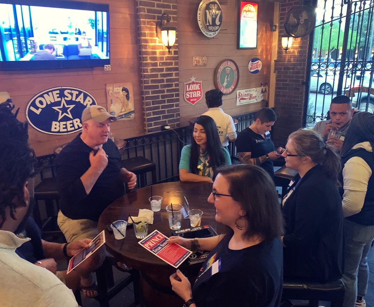 GordyCarmona's tweet photo. Had such a fun night hosting my first Collin County event for @equalitytexas. 

It’s nice to finally be able to gather once again with community.

#TurnOUTforTexas #trans #TransVisible #lgbt #lgbtqia https://t.co/It3fjTTwRg