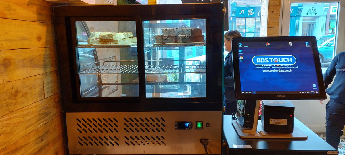 AnchorData's tweet photo. Best wishes the BarnYard Dessert & Milkshake Bar in #Ballymoney who had their grand opening this week. Off to a great start by choosing to go with our industry leading #ADStouch #ePOS System - available to Rent or Buy. Call 028 9074 0315 https://t.co/jpjuonZDvo