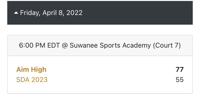 AimHigh(GA) Basketball 17U tweet media