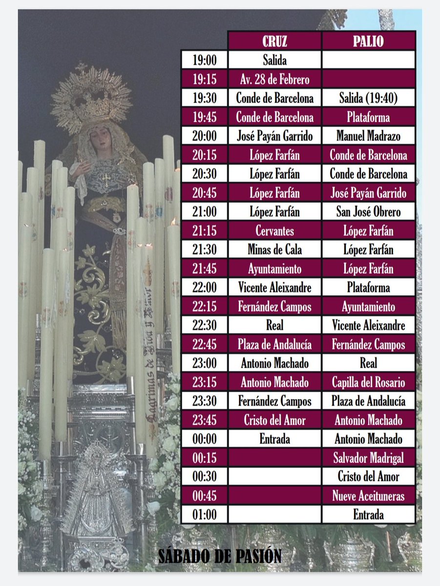 En el día de hoy, Sábado de Pasión, saldrá a las calles de San Juan de #Aznalfarache la <a href="/HdadSJBautista/">Hermandad Sacramental de San Juan Bautista</a>. Retransmitiremos en nuestra redes sociales la procesión, desde estas líneas le deseamos a esta querida Hermandad una buena Estación de Penitencia 
#LaTempranilla #SSantaSJ22