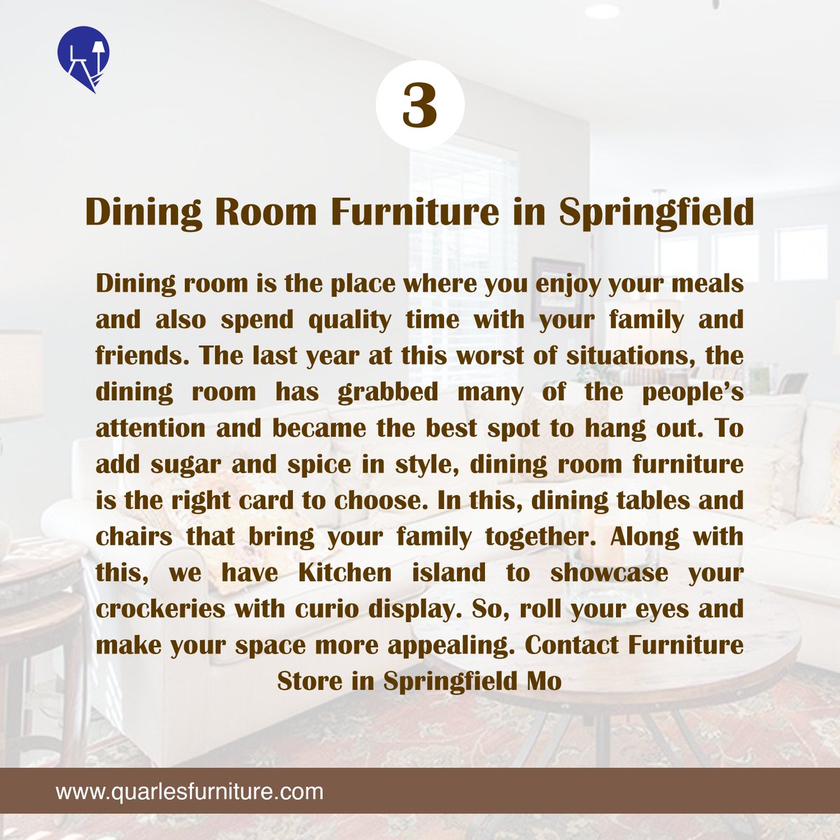 QuarlesFurnitu1's tweet photo. Furniture Store in Springfield Mo
Link: https://t.co/wTNSkah4Ie
.
.
.
.
#furniturestore #furnitureshop #springfieldmo #land #missouri #local #sgf #springfield #ozarks #springfieldmissouri #showmespringfieldmo #ozarkmo #bransonmo https://t.co/RRHPbqofk7