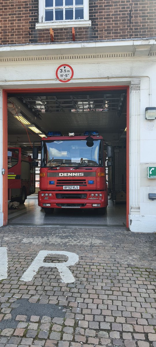 West Midlands Fire service are donating this reserve spare appliance PRL to our colleagues in the Ukraine 🇺🇦 ,PRL 56 currently being housed at Kings Norton Fire Station until it begins its journey in the first week of May.