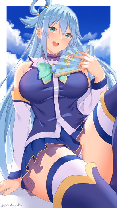Aqua 
#このすば #Konosuba 