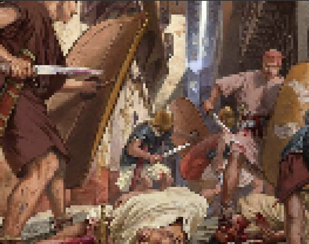 Alexander_TEG7's tweet photo. I've been fighting since I remember. In the streets with the other kids, with guys from the neighbouring district, with thugs that tried to take my hard-earned Denari, I never let anyone push me around. So I decided to put my skills to the best use I knew - I joined the legions. https://t.co/OBTlQUoG03