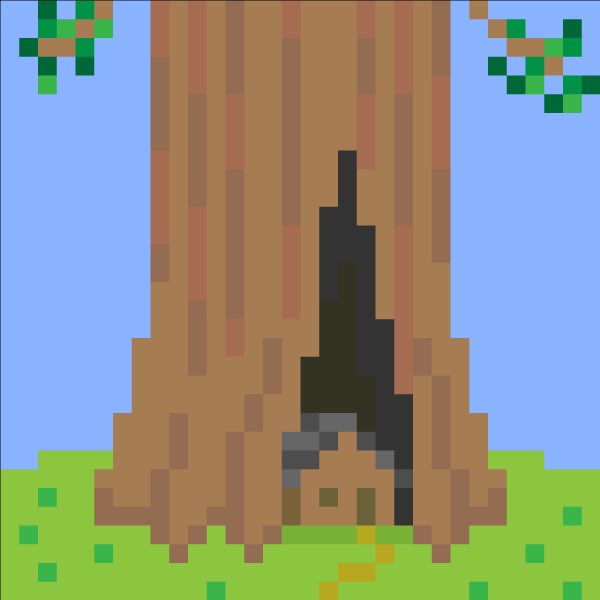#tree_house #pixelart