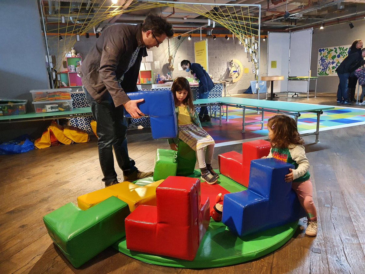 A fantastic visit to <a href="/MathsCityLeeds/">MathsCity</a> a really bright and engaging mathematical discovery space <a href="/TrinityLeeds/">TRINITY LEEDS</a> for children. Puzzles, challenges and self-investigation kept my 6 and 18mth old curious for the morning.