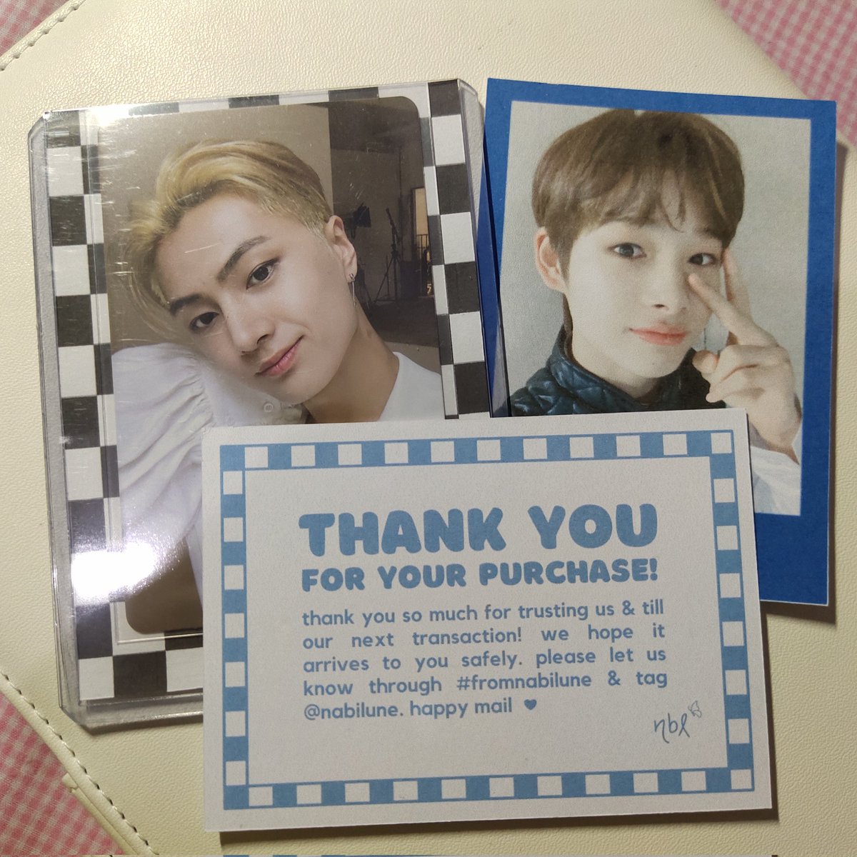 yizhuoscarts's tweet photo. ★! #yizhuosmails 🕯‧₊˚
hi @nabilune jay arrived safely ! thanks for the fast and smooth transcation ^^ til next time ! tysm and stay safe always
# % #fromnabilune https://t.co/AJIZMX9Qwk