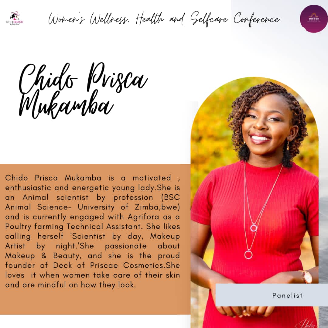 MIRROREVENTS3's tweet photo. Meet one of our amazing panelist. An amazing MUA amongst others.
Do register!!
@deckofpriscae
@ChipanguraFaith
@ottiebrand
@Chip_Rue @Tadiwan83504365 @ottiebrand
#MirrorEvents
#reflectingyourmind
#wellnessconference #healthcare #selfcare https://t.co/Qao37I5FJM
