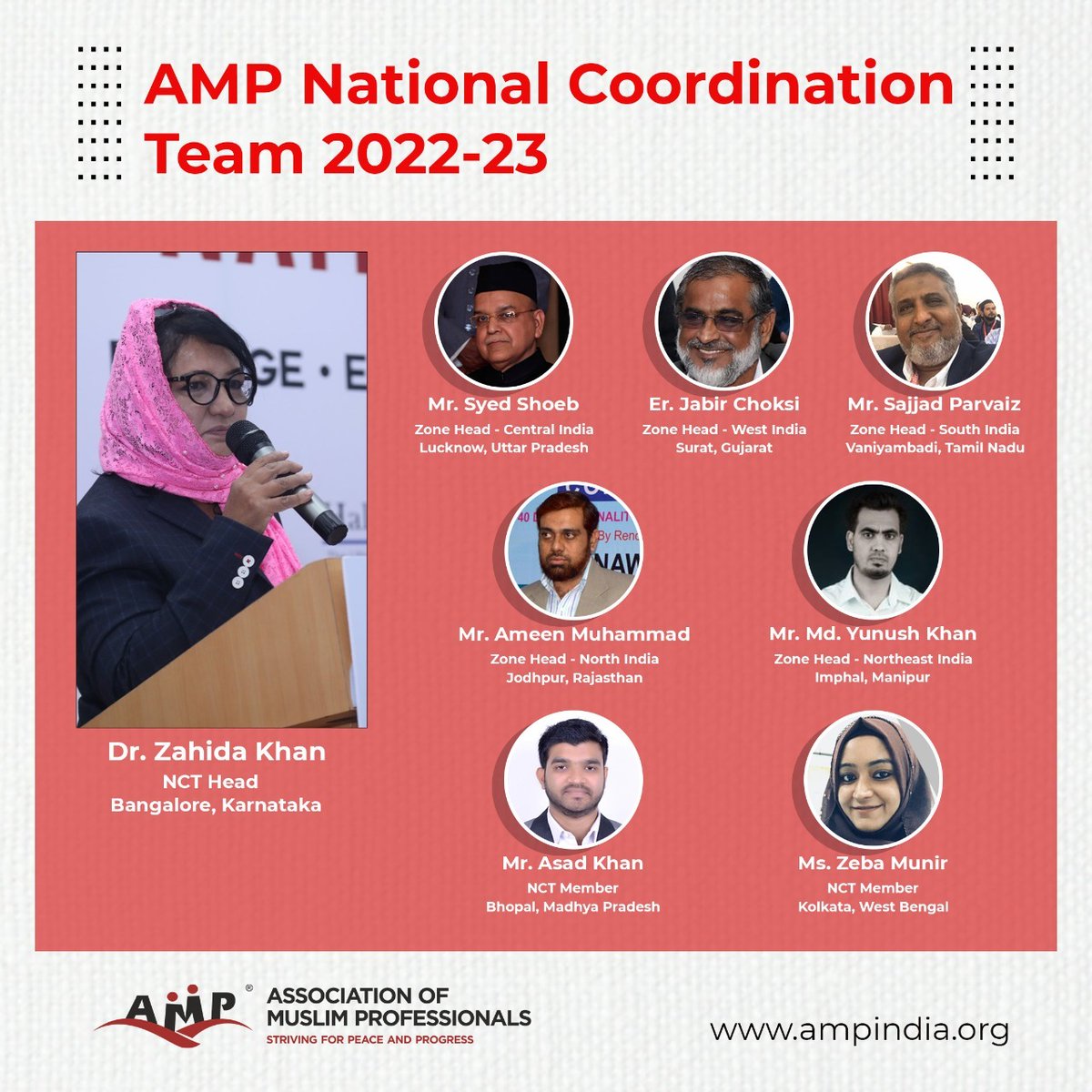 AmpIndia's tweet photo. #AMP is pleased to announce its new #LeadershipTeams for 2022-23

Let's welcome our teams onboard the #AMPstage

✅National Coordination Team
✅State Executive Teams
✅National Project Team
✅NGO Connect Team
✅Institute Connect Team

For more details:
https://t.co/d51sZSSAPT https://t.co/sJ6ylfBlaB