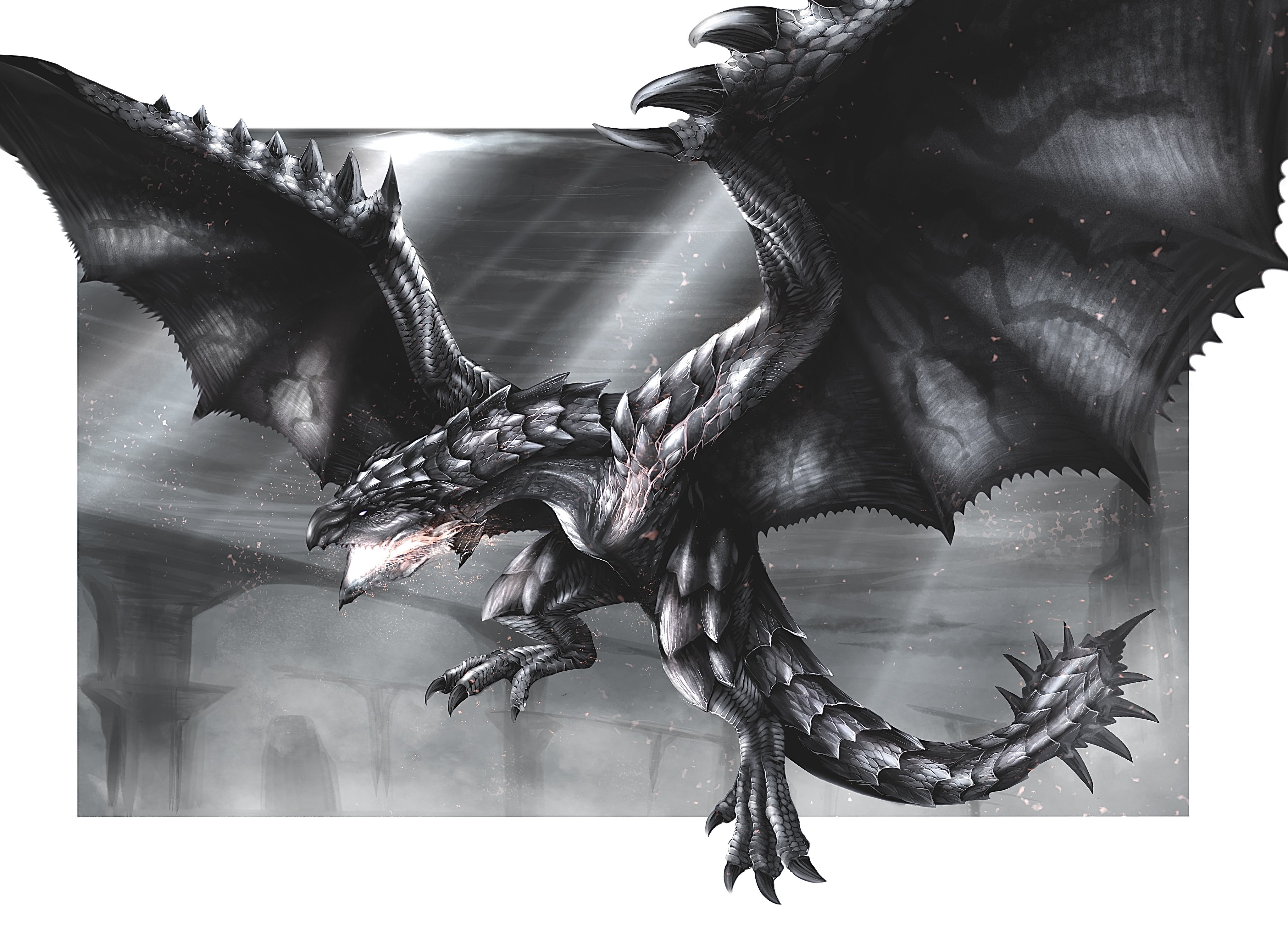 ヌツキ 銀火竜 モンハン イラスト リオレウス リオレウス希少種 Monsterhunter T Co Apoegtvek4 Twitter