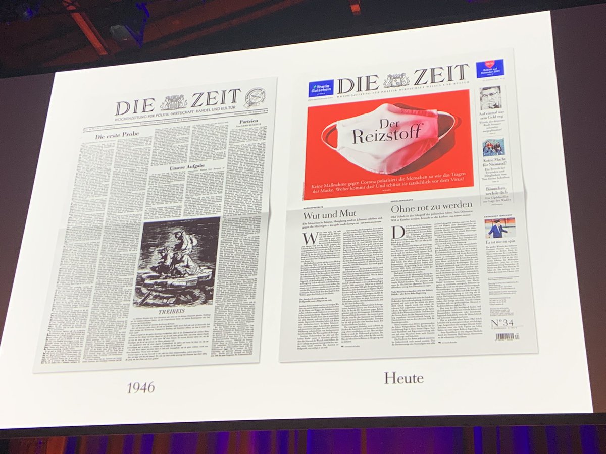BettinaPSchmidt's tweet photo. „Wir wollen mit unserem Design auch unsere Haltung transportieren.“ Malin Schulz, Artdirektorin bei die @DIEZEIT, präsentiert mit viel Witz und Humor das Selbstverständnis ihres Teams. „Design funktioniert wie ein Change Prozess“, sagt sie. #see15 #seeconference https://t.co/vWNwje7PrN