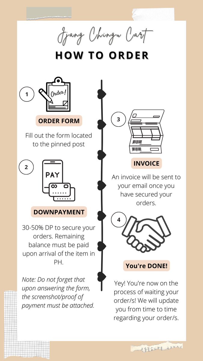 JjangChinguCart's tweet photo. Annyeong Chingus! ✨

Here are our updated details on HOW TO ORDER, FAQS and TERMS &amp; CONDITIONS. 

IMPORTANT LINKS ‼️
ORDER FORM: https://t.co/4aZrQDqTWG
MASTERLIST: https://t.co/aZTWc9XSm9
PROOF OF TRANSACTIONS: #JCCProofOfPurchase https://t.co/2akWo2Nh8G