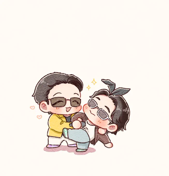 🐰🐻💛🤎
#TAEHYUNG  #JUNGKOOK 
#PermissiontoDanceLasVegas 