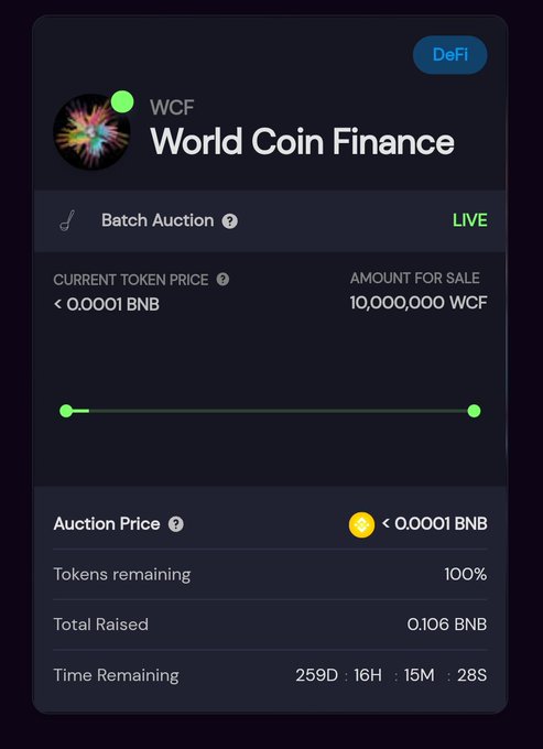 WorldCoinFinance presale is ongoing.. Visit Sushiswap to MISO the Fortune.  Telegram.  https://t.co/UJzFeWrip1 Website https://t<a href="/tag/cro"class="tags"><span>#cro</span></a><a href="/tag/bluejays"class="tags"><span>#bluejays</span></a><a href="/tag/worldcoinfinance"class="tags"><span>#worldcoinfinance</span></a><a href="/tag/africanblockchain"class="tags"><span>#africanblockchain</span></a>