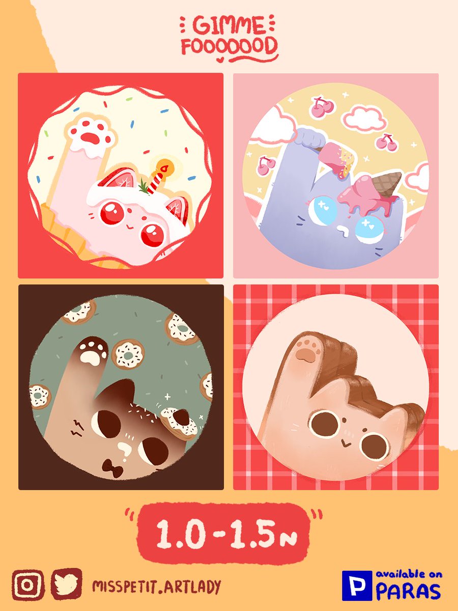 DROP NOW!!⭐️
Sweet Sweet cat
only 1.0-1.5 n
.
Available on <a href="/ParasHQ/">Paras 🟩🟧</a> 
paras.id/collection/gim…

#NFT #NFTs #NFTTHAILAND #NFTCommunity #NFTartist #nftcollector #FoundationNFT #Foundation
#PARASnft #paras #nearNFTs #NEARnft #NEARcollector #NEARverse