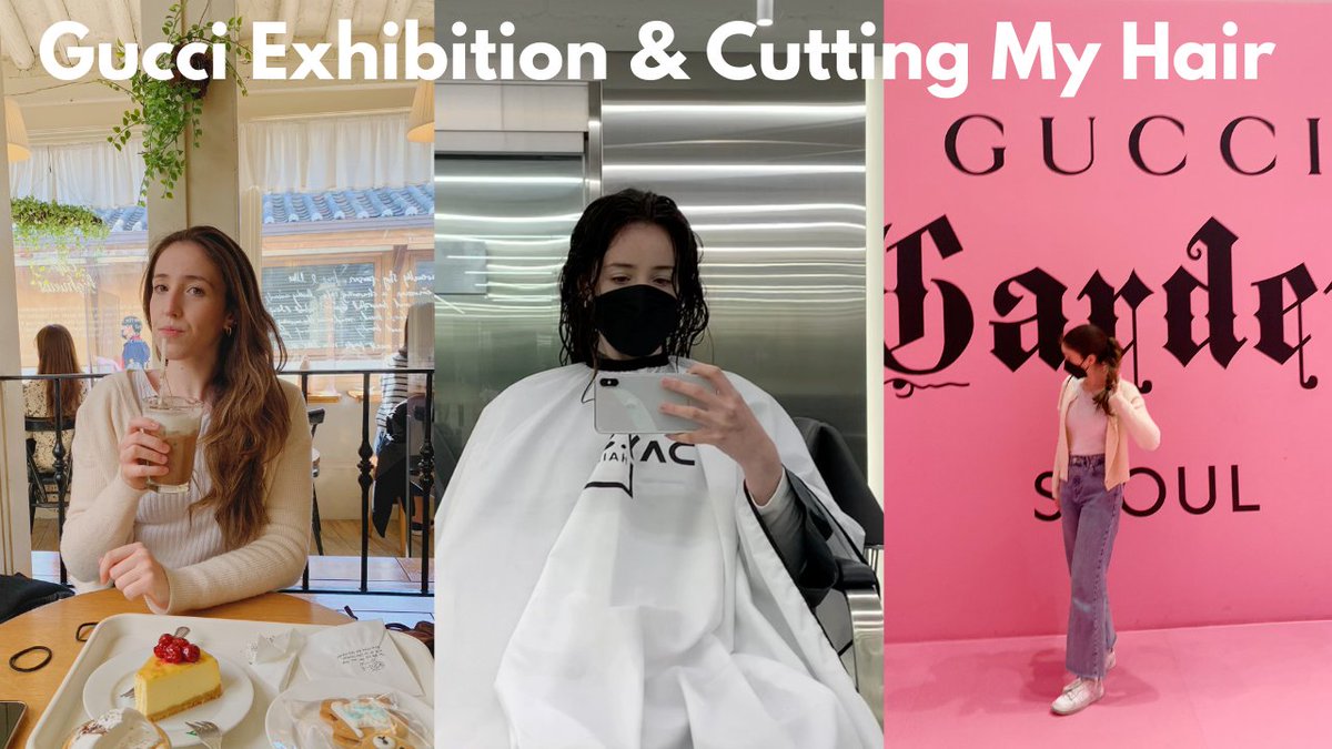 CarlaFruchet's tweet photo. New video about the Gucci Garden Seoul &amp; and getting a haircut in Seoul
https://t.co/p40gSXKtI7
#video #vlog #youtube #korea #gucci #makeover #lifestyle #southkorea https://t.co/5vcHxdMcq3
