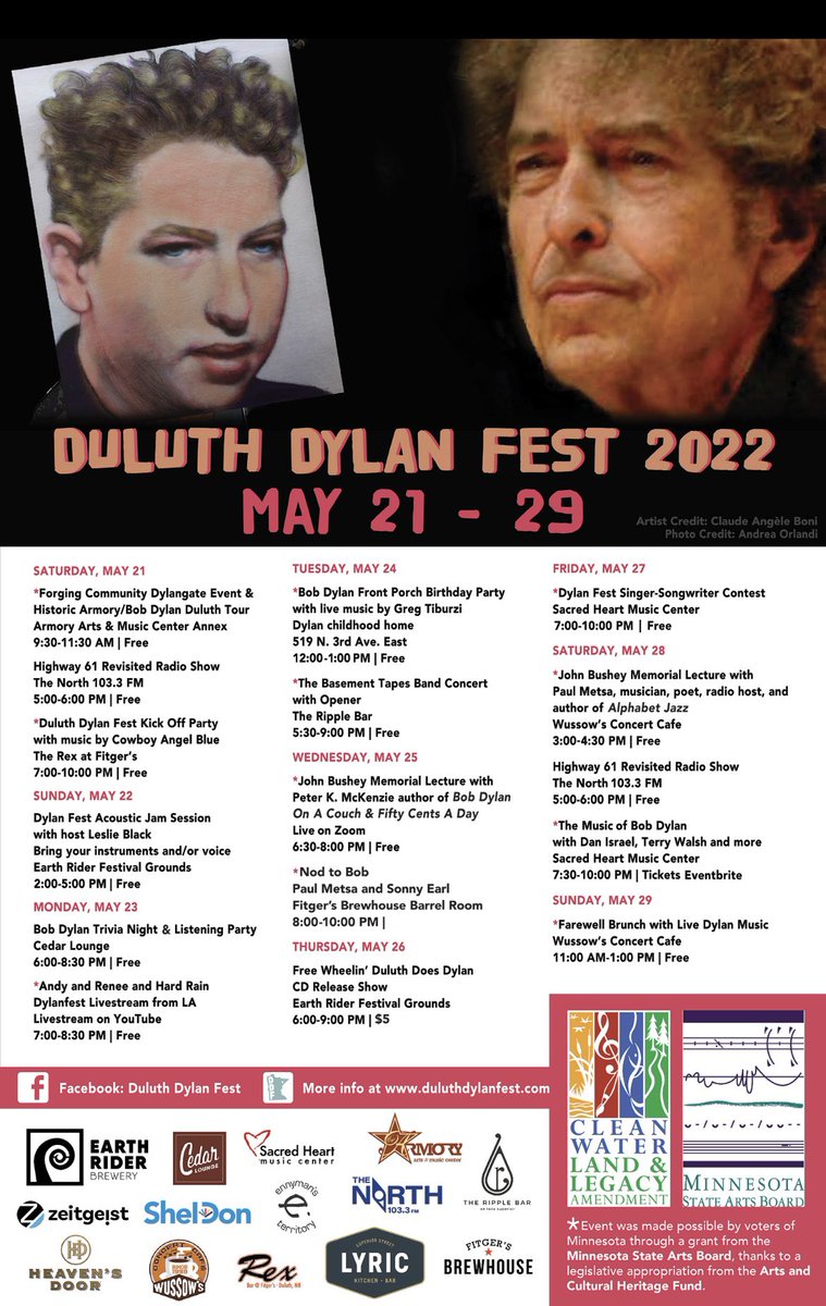 Duluth Dylan Fest tweet media