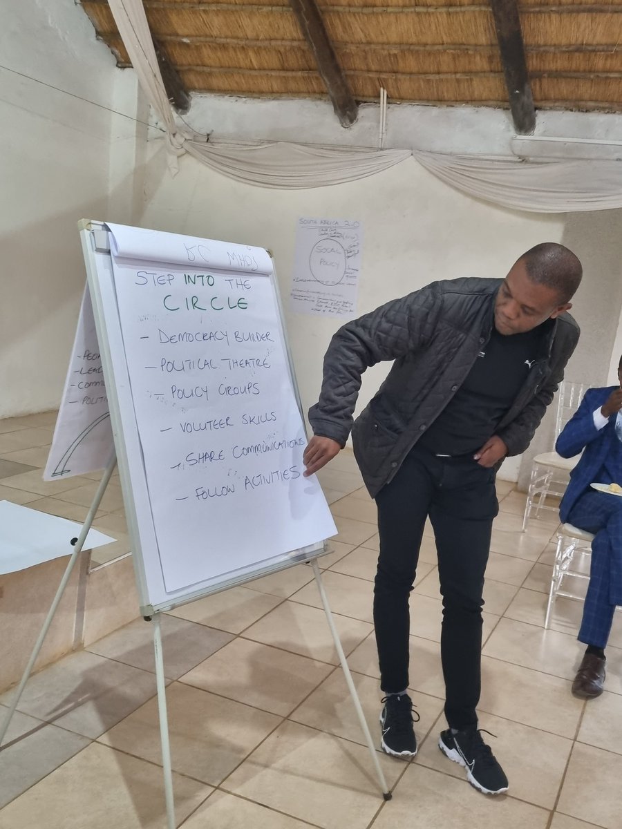 rivonia_circle's tweet photo. [MAHIKENG MEET-UP]

#RivoniaCircle team explaining what Rivonia Circle is and how people in the North West can #StepIntoTheCircle

"We don't want to own other people's spaces. Rivonia Circle wants to work with you on what you want to do. It's your thing" - @SongezoZibi 

#LetsGo https://t.co/my2v7ncsQJ