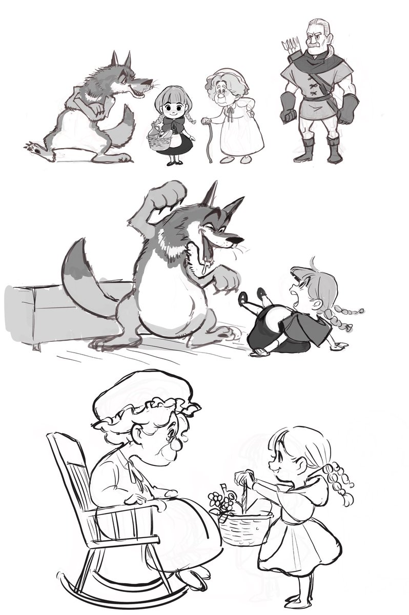 Toshi(@artoftoshi )さんが講師の、#アニメーションエイド、#キャラクターデザイン のクラス、7週間完走しました!
普段の描き方と全く違い、最初は戸惑いましたがシェイプやライン、シルエットの考え方を知ることで、より伝えたいことが伝わる絵に近づけたと思います!
ありがとうございました! https://t.co/EsZGRdVgfm