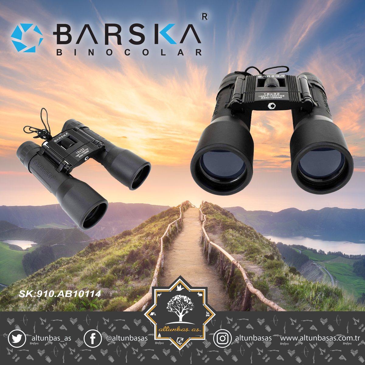 Altunbas_As's tweet photo. BARSKA LUCID VIEW 16X32  hafif taşınabilirlik ve taşıma konforu gerektiren koşullar altında çalışmak üzere tasarlanmış kompakt bir dürbündür. 
Barska Markalı Diğer ürünlerimize aşağıdaki likten ulaşabilirsiniz.
https://t.co/5PHG85ABAN
#barskaoptics #binoculars  #altunbasas https://t.co/NzDQbIpGSj
