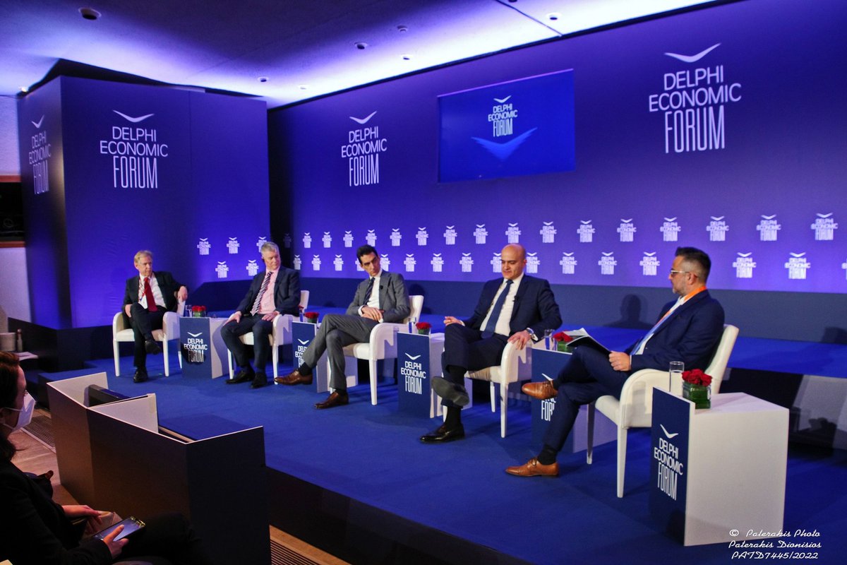 Nikos_Ypodomes's tweet photo. Today at Delphi forum we discussed about the greek rail system and its challenges. Proud to be the moderator of this panel. https://t.co/meWQrE8OFh