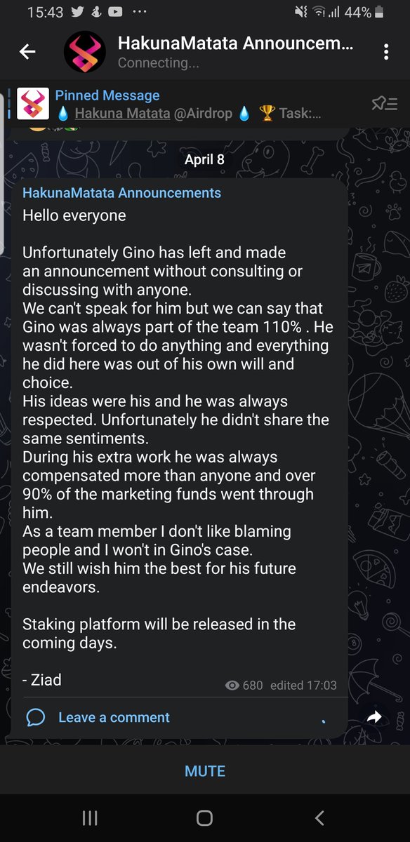 Crypto10UK's tweet photo. #HKUN best and respected dev, leaves project aswell as admins and many whales. 300 bnb of HKUN funds, transfered by ziad to private wallet. 2300 spent in last year and only IOS app to show for it. Slow rug. #crypto #CryptocurrencyNews https://t.co/FQZKmqI3m4