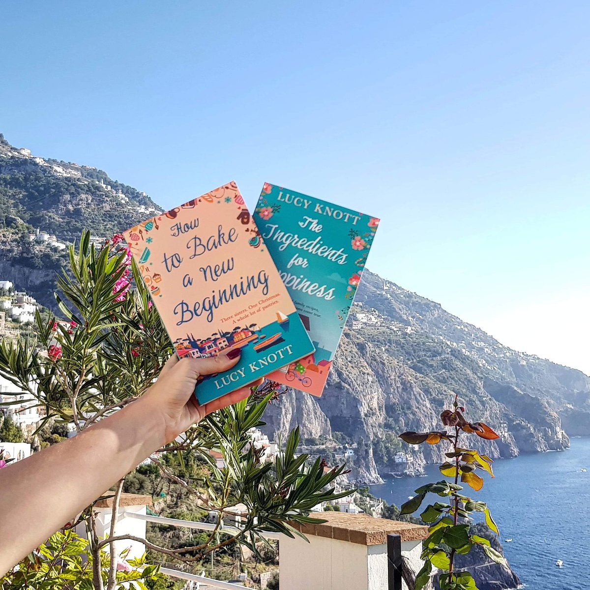 TheBlossomTwins's tweet photo. You too can join us on our #Italy travels by picking up copies of #Howtobakeanewbeginning & #theingredientsforhappiness by @LucyCKnott! ๐ฎ๐นโ๐ฎ๐น
โฌ๏ธ๐โฌ๏ธ๐โฌ๏ธ
https://t.co/UxwMXFWzF0 https://t.co/D4dBaJa7d7