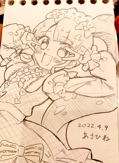 あさひねさんに描いてもらった!丁寧すぎる😇額に入れるか… 