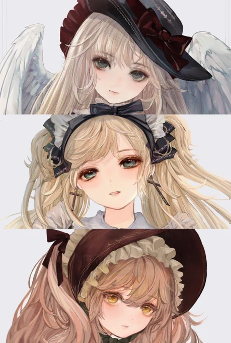 「 ゴシック乙女たち 」

これまで描いてきたGothicな少女たちの
ヘッドドレス&帽子イラストをまとめました。

#オリジナル   #作品展示会 
#色んな世界観を覗いて見ませんか 