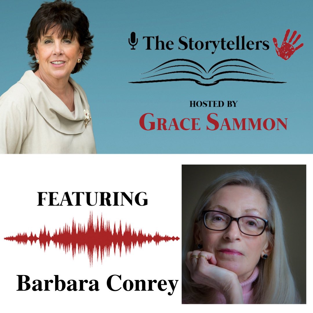 GSammonWrites's tweet photo. A BONJS EPISODE OF THE STORYTELLERS! The fabulous @BarbaraConrey listen here: https://t.co/4vrc3P8ueh #novelist #usatoday #Bestseller #usatodaybestseller #readthisbook #listentothis #5starreviews #authortalknetwork #wfwa #women #womensfictionwritersassociation https://t.co/yjM3L2HogF