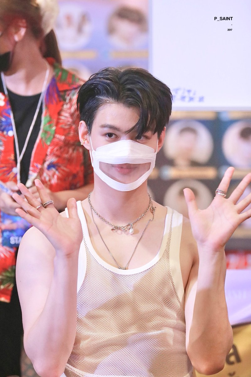 P_Saint2017's tweet photo. [220409]_ 

เป็นปุ๊กปิ๊กไปหมด นี่มันน้องเซ้นต์ซุปฉามขวบรึเปล่าฮะ 🍼👼

#IdolFanFestXMyfun 
#Saint_sup #MingEr #IdolFanFest https://t.co/yDt89Hu6IN