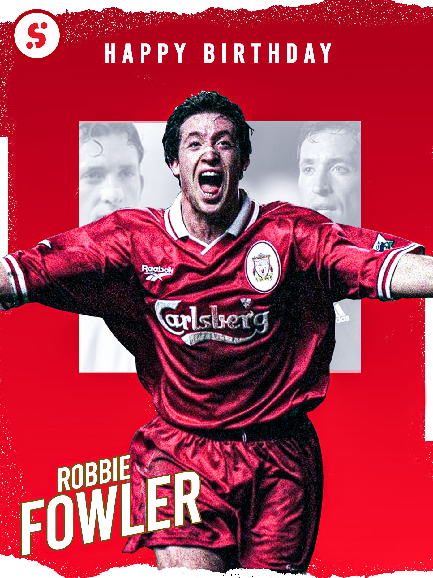 Happy 47th birthday to Liverpool Legend Robbie Fowler.   