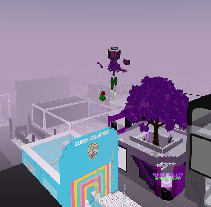 OttisOts's tweet photo. Hoje, qualquer pessoa no mundo com um computador pode visitar a Purple Valley em diversos Metaversos e conhecer mais sobre meu projeto, colecionar minhas artes e participar ativamente do meu universo artístico

Metaverso é sobre isso. https://t.co/y147klXikN