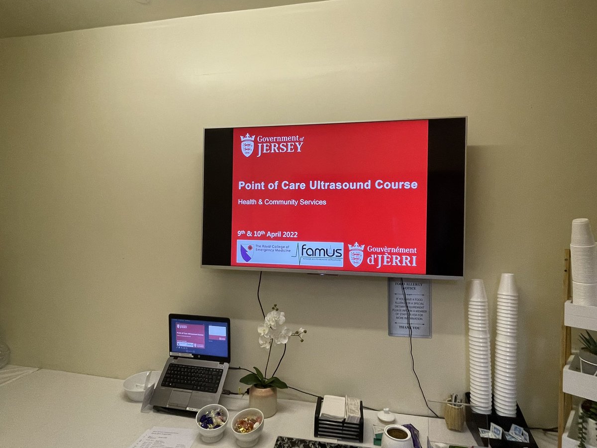 MedEdJersey's tweet photo. Great step for Jersey as we host our first Point of Care Ultrasound course this weekend https://t.co/U5KVuoEIrQ