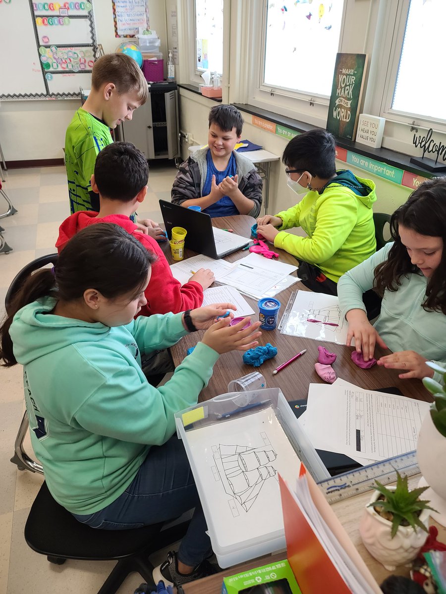 TheMsFerg's tweet photo. Learning centers on a Friday is one of our favorite things this Spring! The most popular ones were playdoh ship building and games sailors played at sea. Finished our day with a pirate chase and freeze dance. 😁 https://t.co/S6My5AfsnV