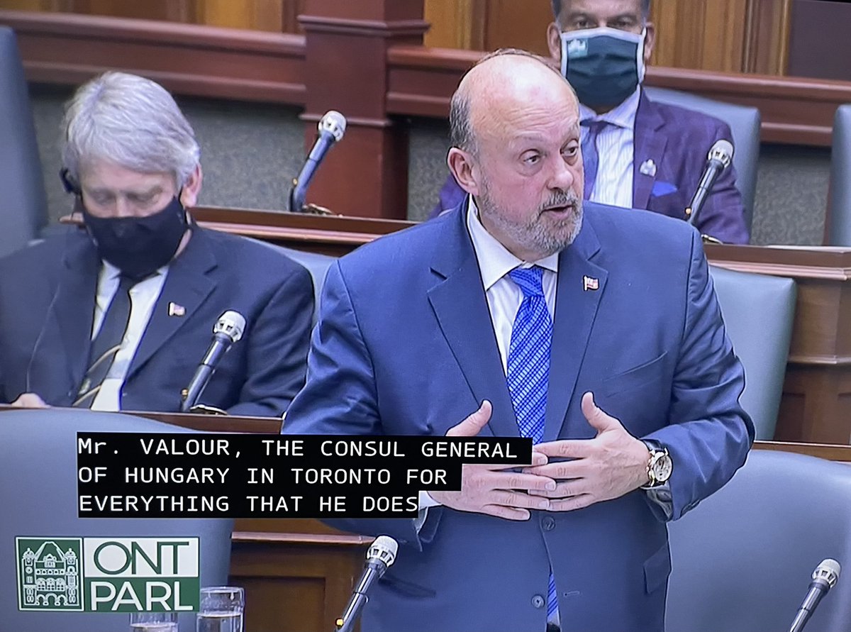 PalkovitsValer's tweet image. Historical moment!🇭🇺First ever #Hungarian Heritage Month Bill in🇨🇦 passed at #Ontario Legislative Assembly proclaiming October each year as Hungarian Month. Thank you #Ontario, thank you Minister @MichaelTibollo and MPP @RudyCuzzetto for your continues support!!
🇨🇦🤝🇭🇺