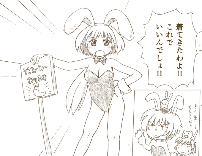 #絵を描き慣れると胸が盛られていくって本当ですか
このキャラは最初から大きく描く予定だったから、殆ど変わらないですねえ… 