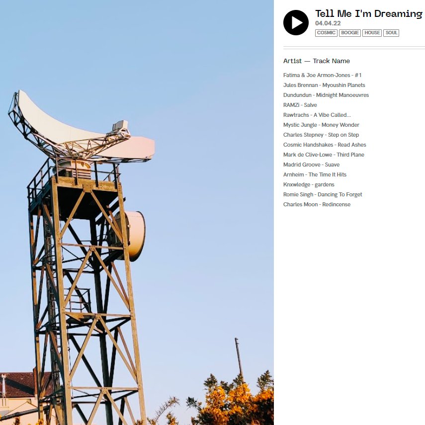 Tell Me I'm Dreaming tweet media