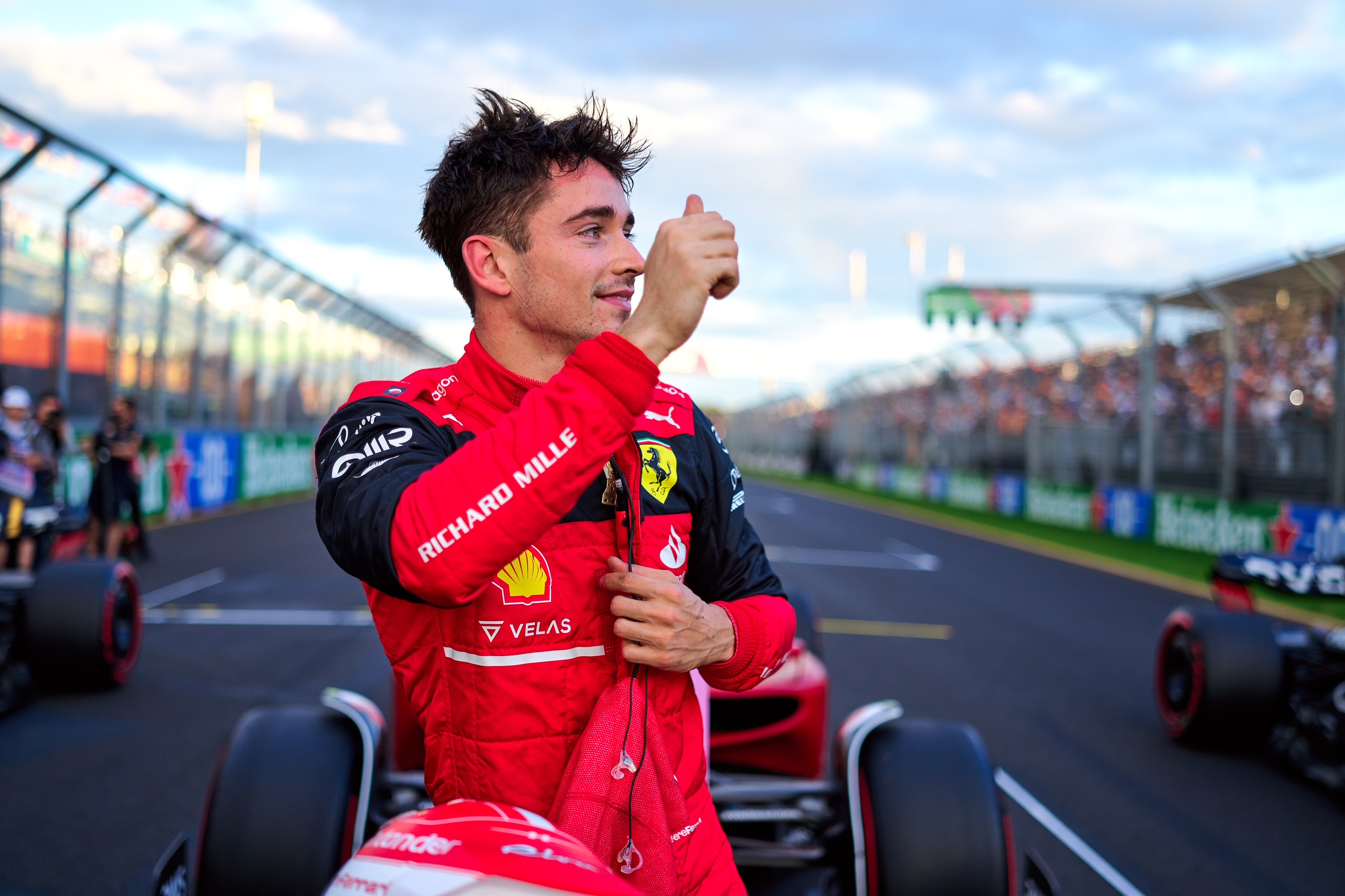 A shame Carlos got unlucky in Q3" - Charles Leclerc | 2022 Australian GP