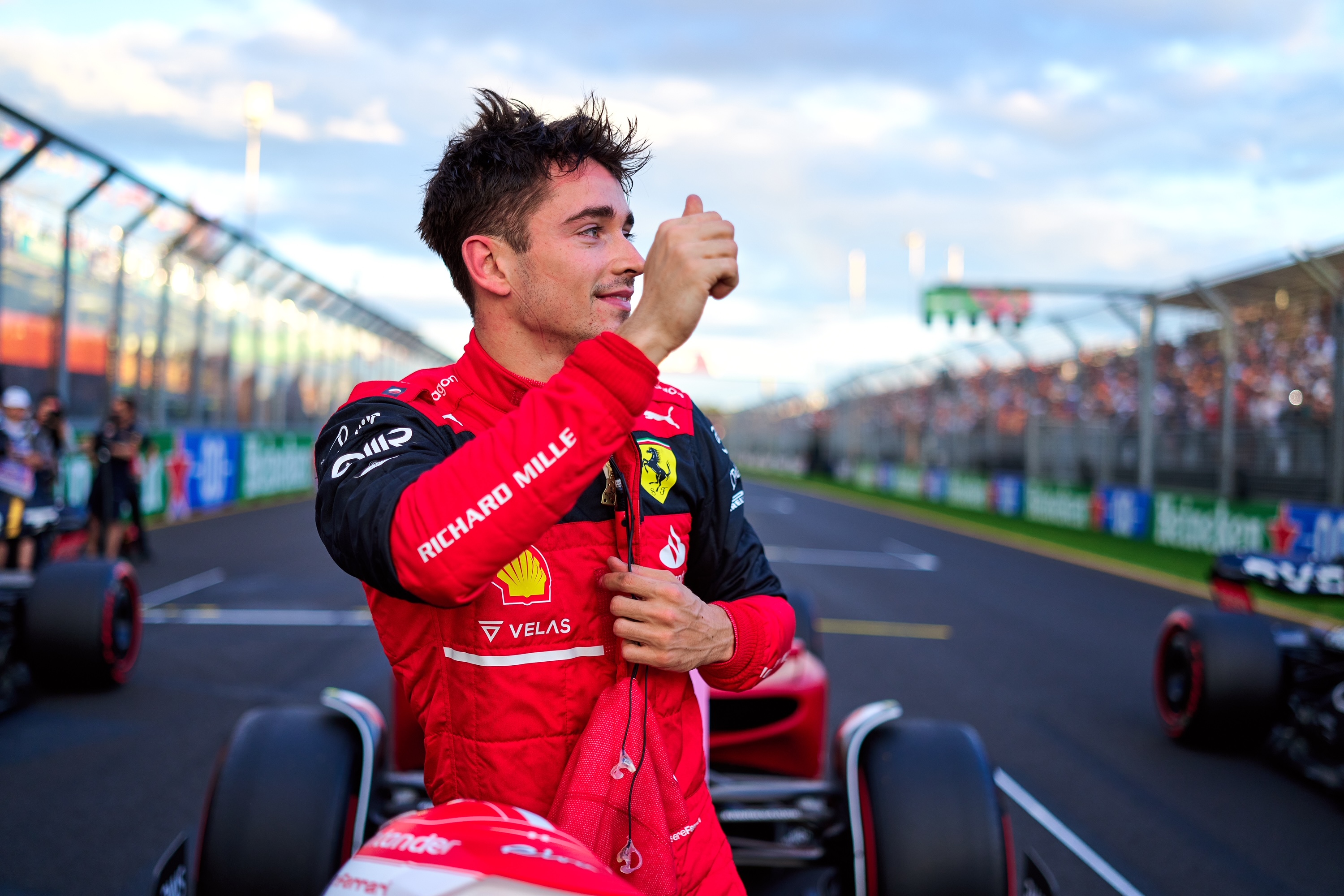 Alfa Romeo driver Zhou Guanyu hopes Charles Leclerc wins 2022 Formula 1