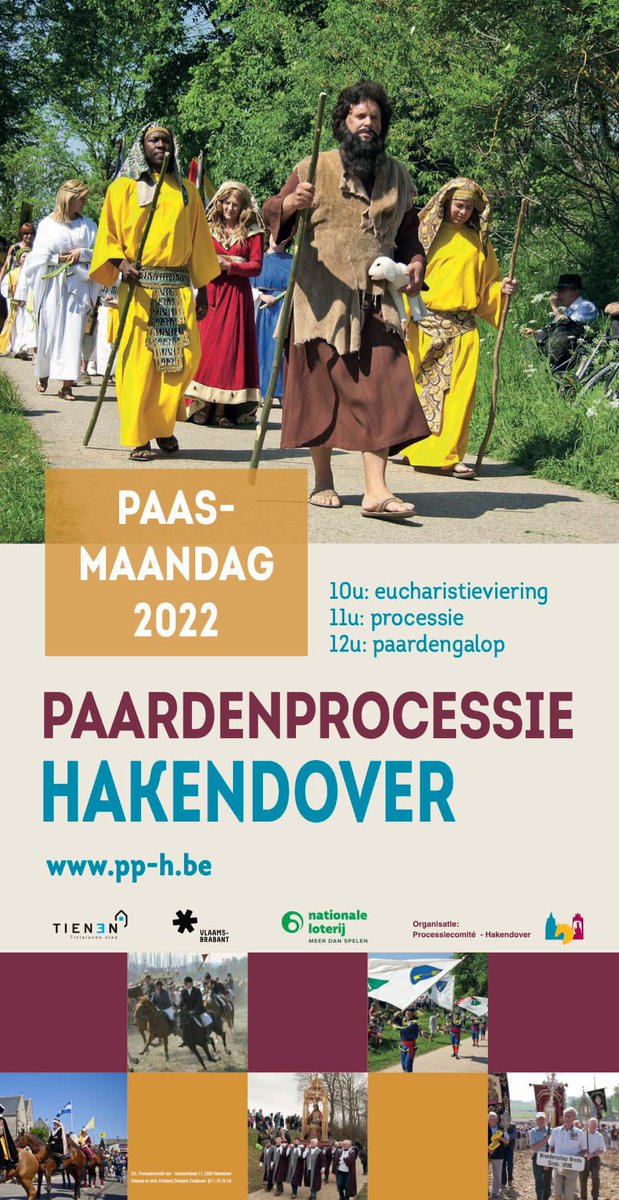 De weersvoorspellingen zien er goed uit voor Paasmaandag in Hakendover! Allen daarheen! #hakendover #paardenprocessie #paarden <a href="/StadTienen/">Stad Tienen</a> <a href="/rob_televisie/">ROBtv</a>