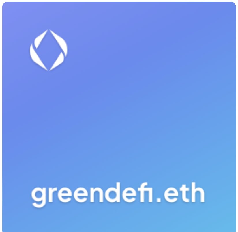 jimihray's tweet photo. GreenDefi.eth for sale - 1 eth
Future is #GREEN for #DeFi
After some feedback, decided to list on #looksrare
Buy here - https://t.co/hYsds3Xbp3
#ENS #ensdomains #Domains #domainforsale #DeFiProject #web3 #domainname #DomainNameForSale https://t.co/E7Vgxdacef