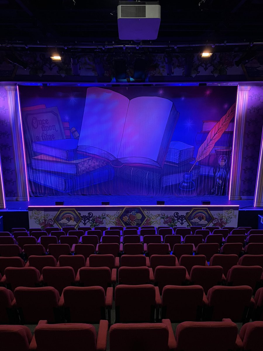 🍫🍬🍭Today is the day we have all been waiting for! 

We are delighted to welcome you all to the first showing of Alice and the Chocolate Factory. 

Make sure you arrive early enough to grab a drink and a snack, and find your seat and friends before the show starts!