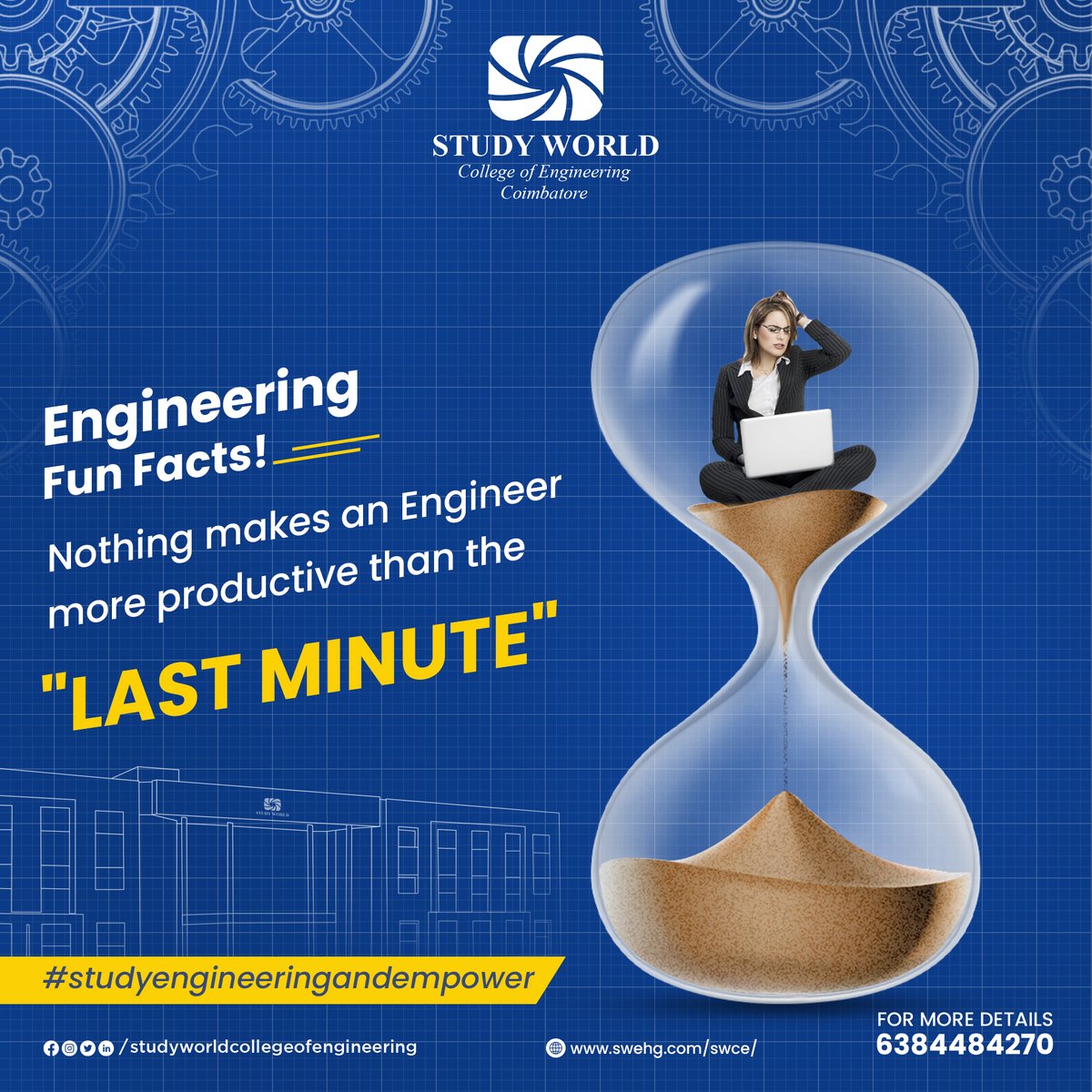 StudyWorldGI's tweet photo. "Strive for perfection in everything you do. Take the best that exists and make it better. When it does not exist, #design it" - Sir #HenryRoyce.
Hence, #Engineers become the maker of #history!

#studyworldengineeringcollege #studyengineeringandempower 
#tuesdaymotivations https://t.co/dTXj8l8c1t