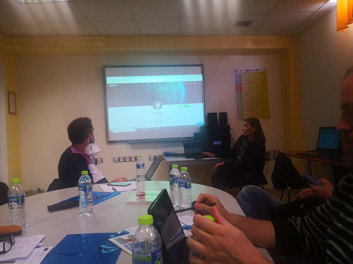 ValuingNatureCR's tweet photo. na lokaciji Εκπαιδευτήρια Πλάτων - Platon Schools
Mobilnost osposobljavanja nastavnika
Prezentacija informatičkih alata za obrazovnu web platformu https://t.co/MWfyhHHBl0